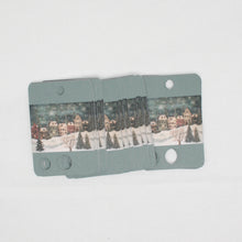 Christmas Village Floss Cards.- Pack Of 20 Cards