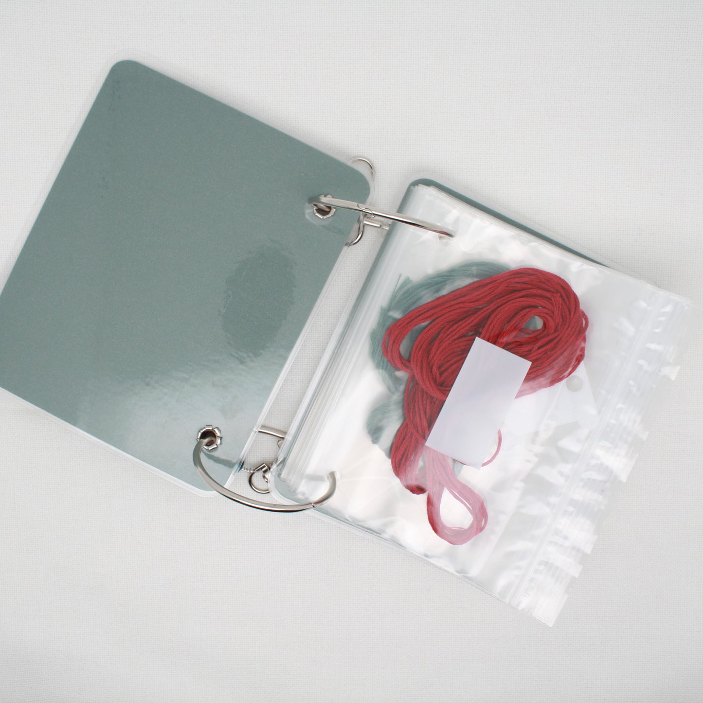 Christmas Village  Floss Bag Book