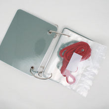 Christmas Village  Floss Bag Book