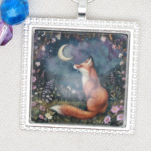 Night Fox Zipper Pull/Mini-Fob