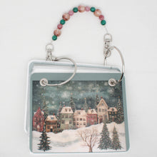 Christmas Village  Floss Bag Book