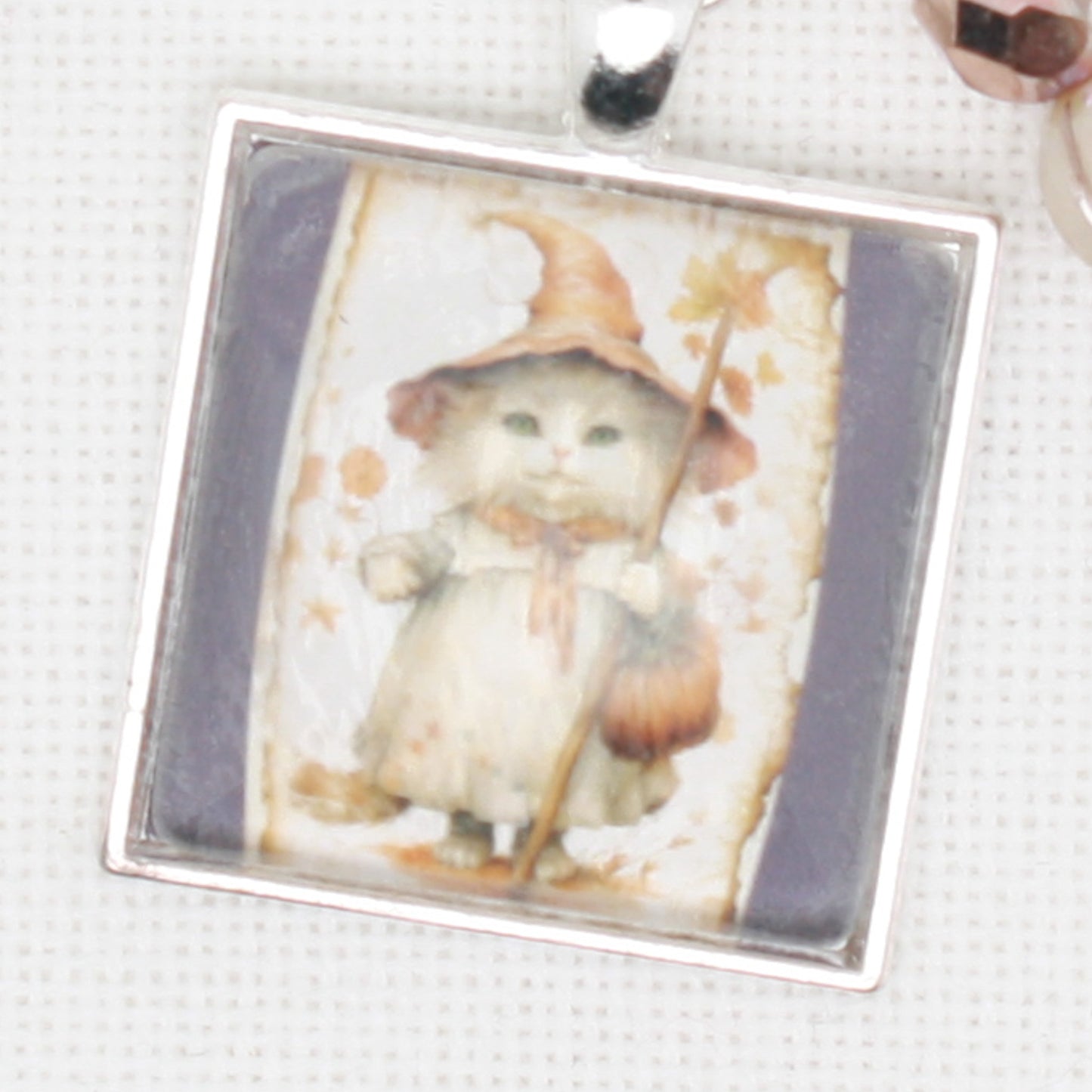Witch Kitty Floss Ring