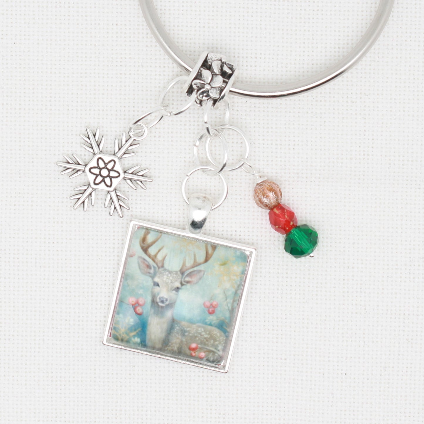 Christmas Reindeer Floss Ring