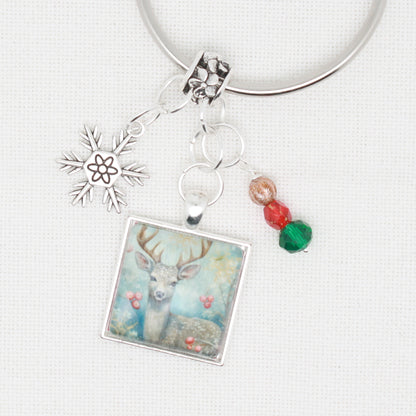 Christmas Reindeer Floss Ring