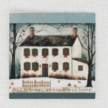 At Christmas All Roads Lead Home Needle Minder