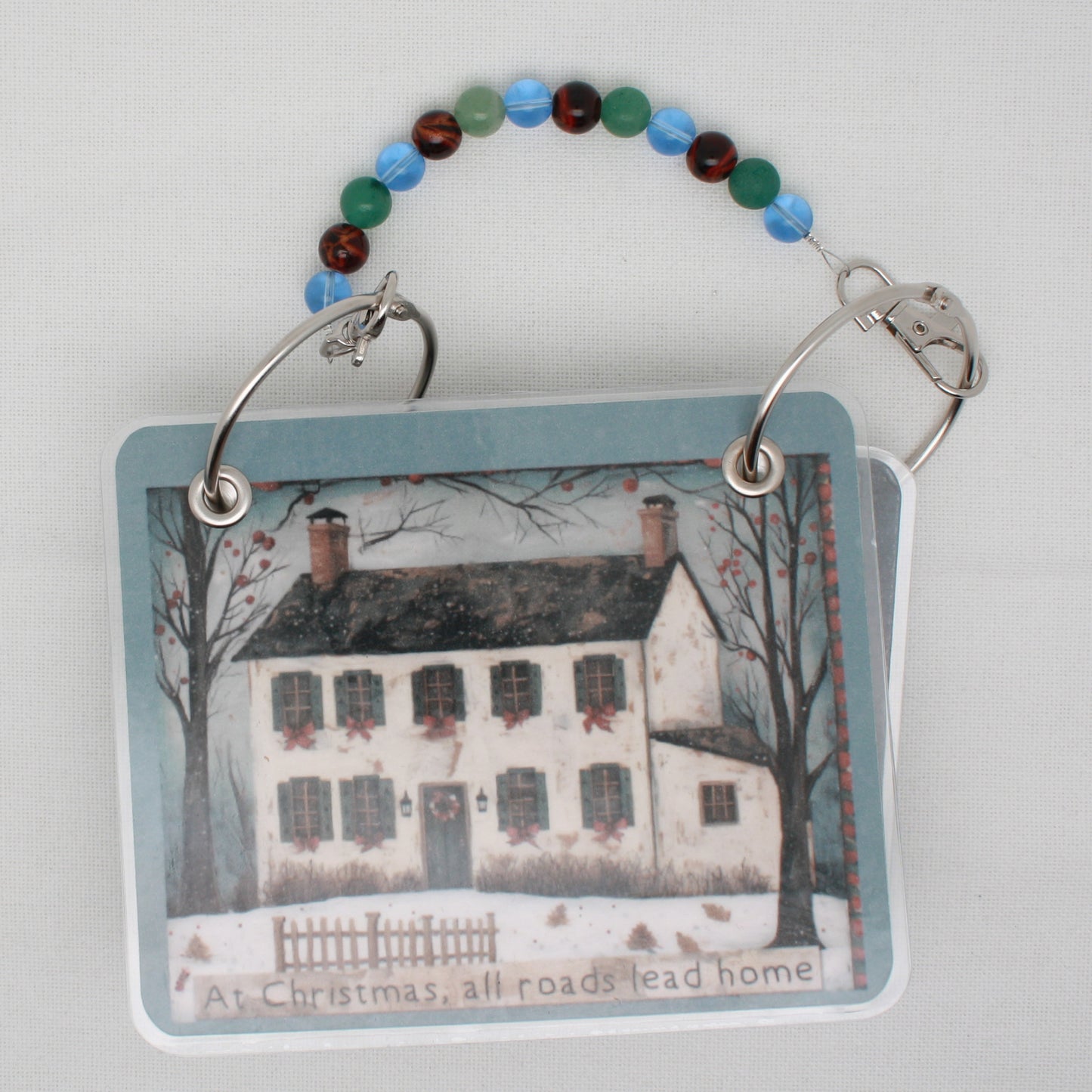 At Christmas All Roads Lead Home Floss Bag Book