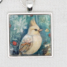 Christmas Bird Floss Ring
