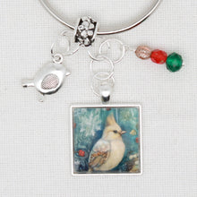 Christmas Bird Floss Ring
