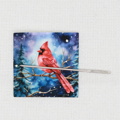Winter Cardinal Needle Minder