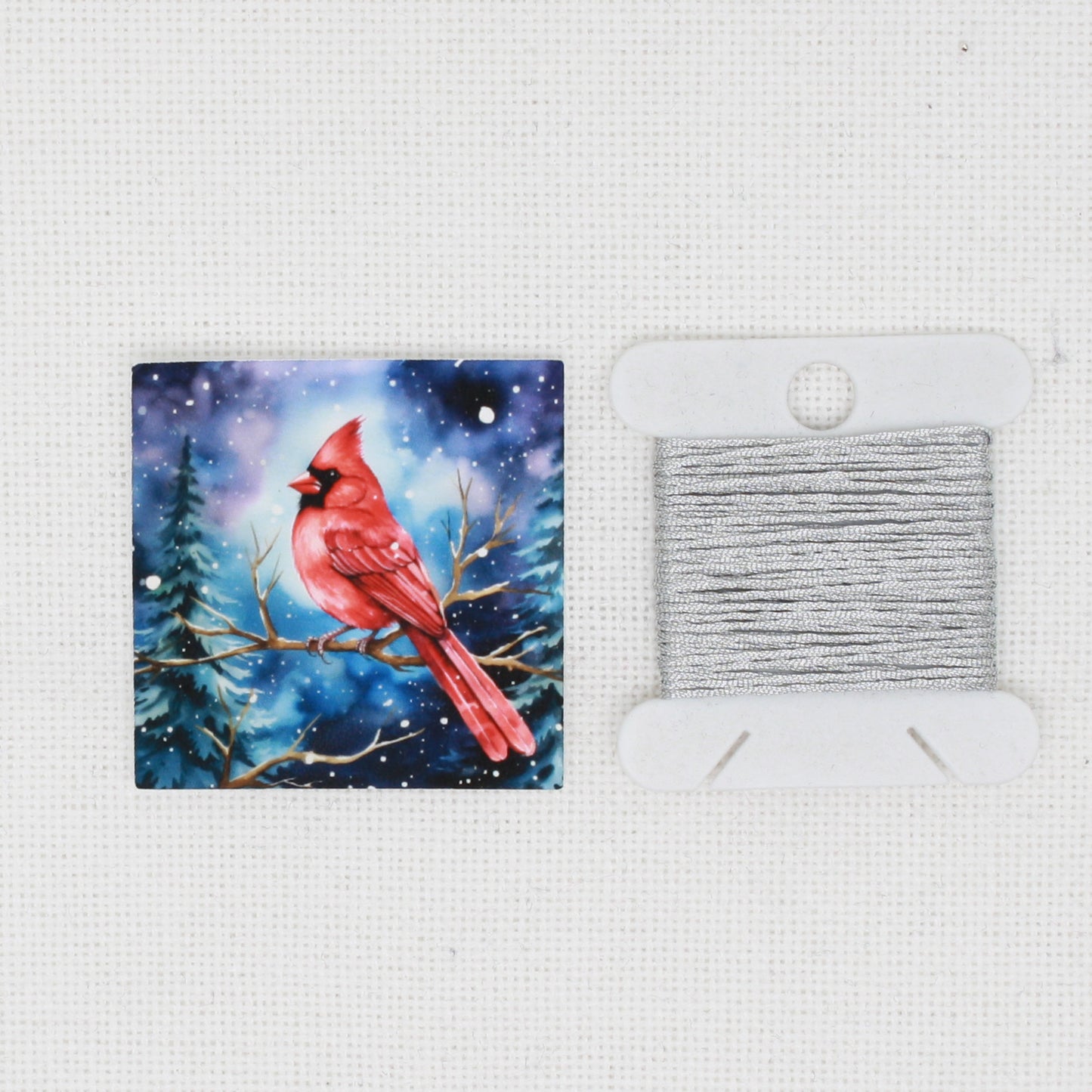 Winter Cardinal Needle Minder