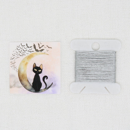 Cat On Moon Needle Minder