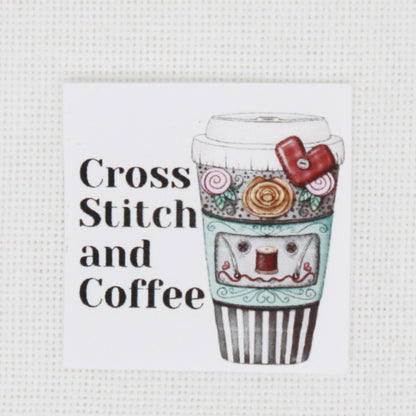 Cross Stitch And Coffee Needle Minder