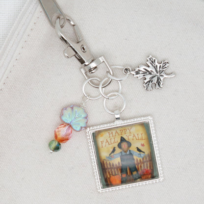Scarecrow Zipper Pull/ Mini- Fob