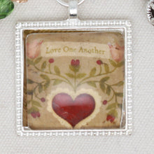 Love One Another Zipper Pull/ Mini- Fob