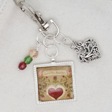 Love One Another Zipper Pull/ Mini- Fob