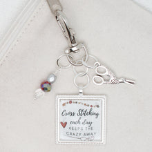 Cross Stitch Each Day  Zipper Pull/ Mini- Fob