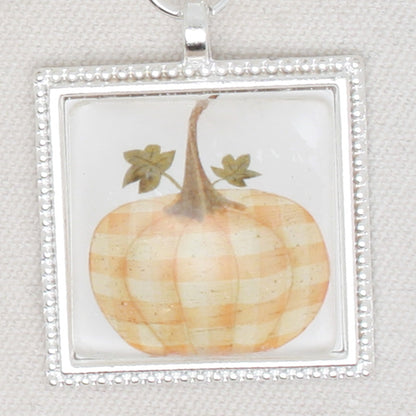 Hello Fall  Zipper Pull/ Mini- Fob