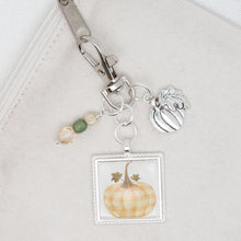 Hello Fall  Zipper Pull/ Mini- Fob