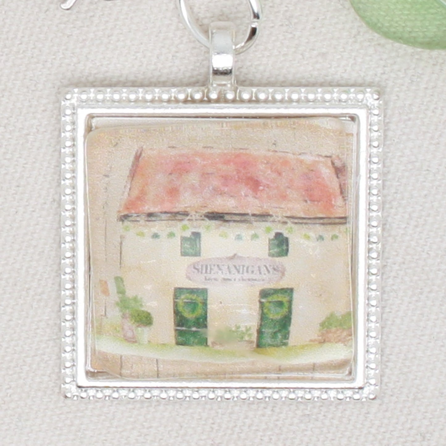 Shenanigan House  Zipper Pull/ Mini- Fob