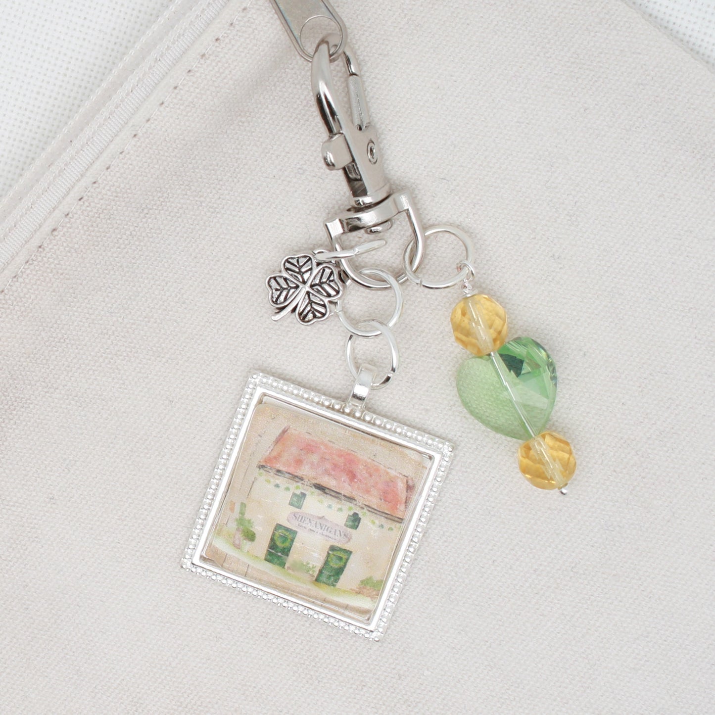 Shenanigan House  Zipper Pull/ Mini- Fob