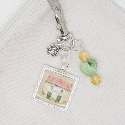 Shenanigan House  Zipper Pull/ Mini- Fob