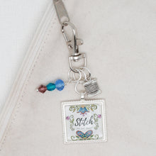 Stitch The Day Away Zipper Pull/ Mini- Fob