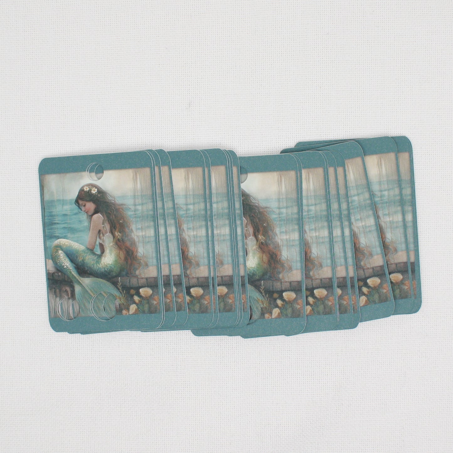 Mermaid Floss Cards- Pack Of 20 Cards