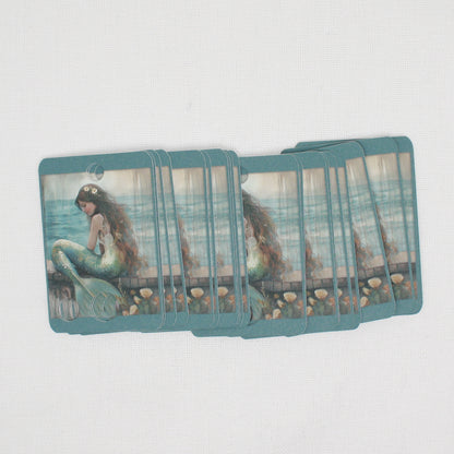 Mermaid Floss Cards- Pack Of 20 Cards