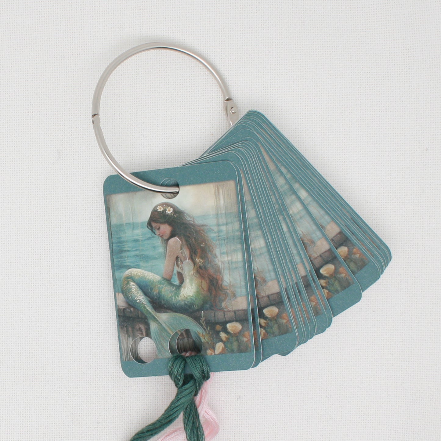 Mermaid Floss Cards- Pack Of 20 Cards