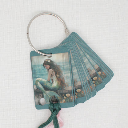 Mermaid Floss Cards- Pack Of 20 Cards