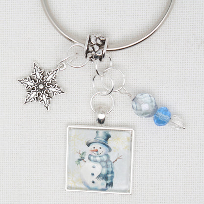 Snowman Floss Ring