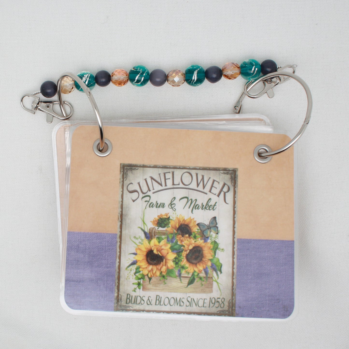 Sunflower Floss Bag Book