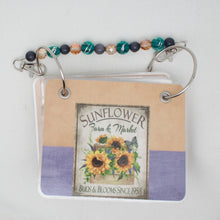 Sunflower Floss Bag Book