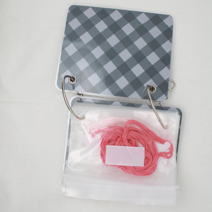 Flower Market Floss Bag Book
