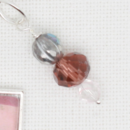 Valentine Bike  Zipper Pull/ Mini- Fob