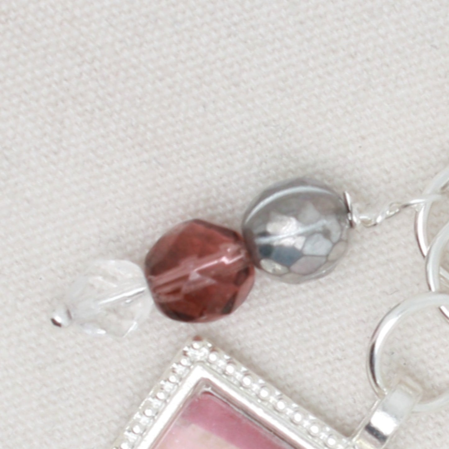 Valentine Bike  Zipper Pull/ Mini- Fob