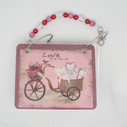 Valentine Bike Floss Bag Book