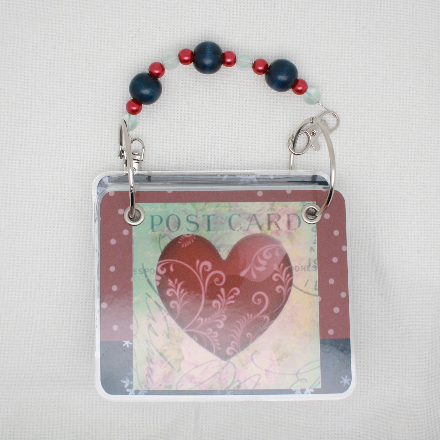 Valentine Heart Floss Bag Book
