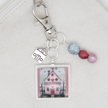 All Hearts Come Home Zipper Pull/ Mini-Fob