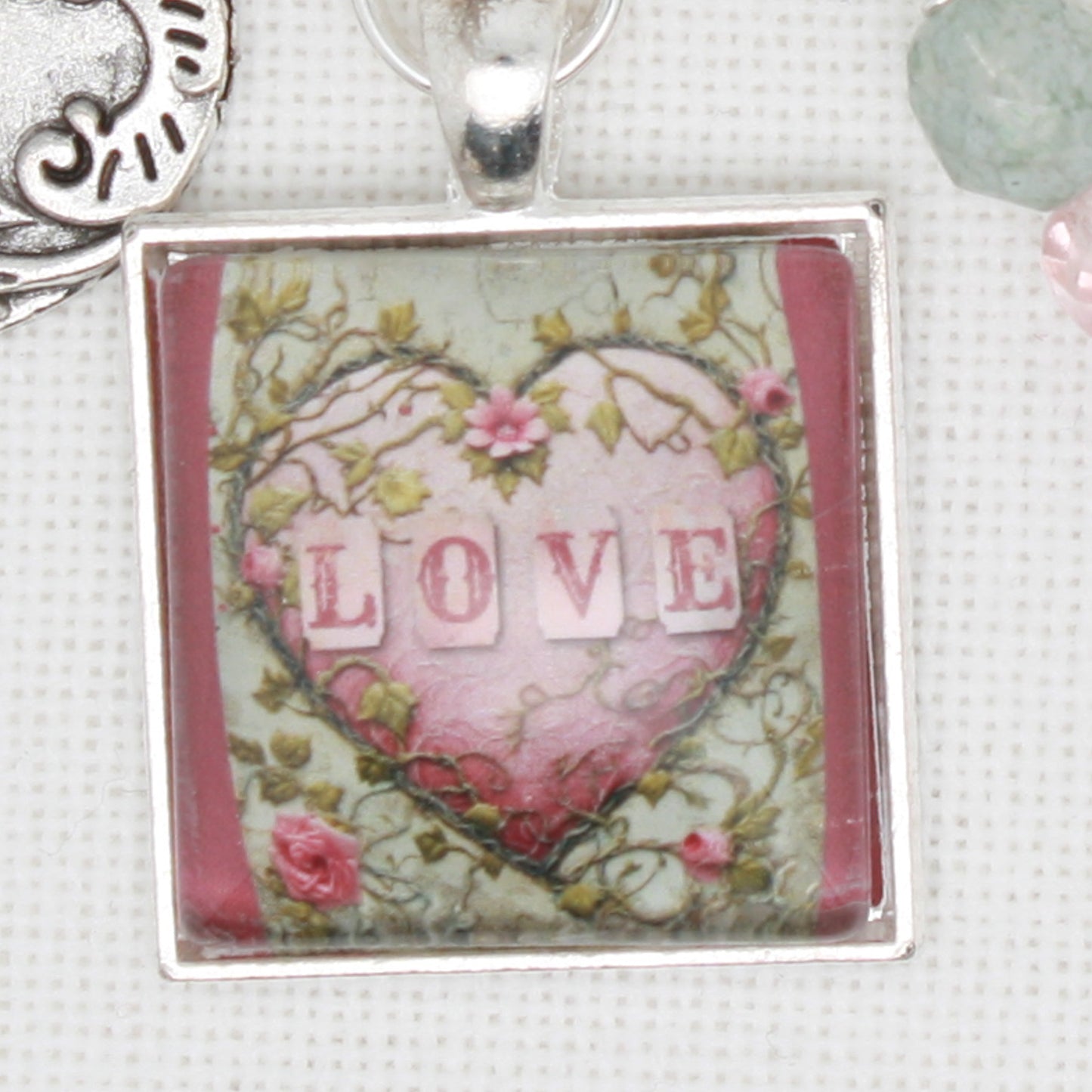 Valentine Love Floss Ring