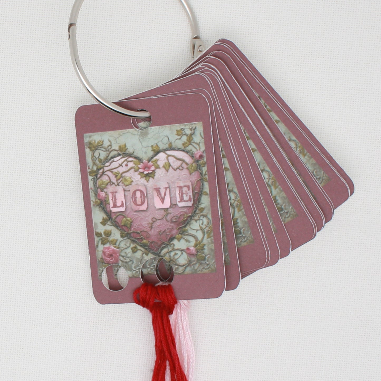 Valentine Love Floss Cards