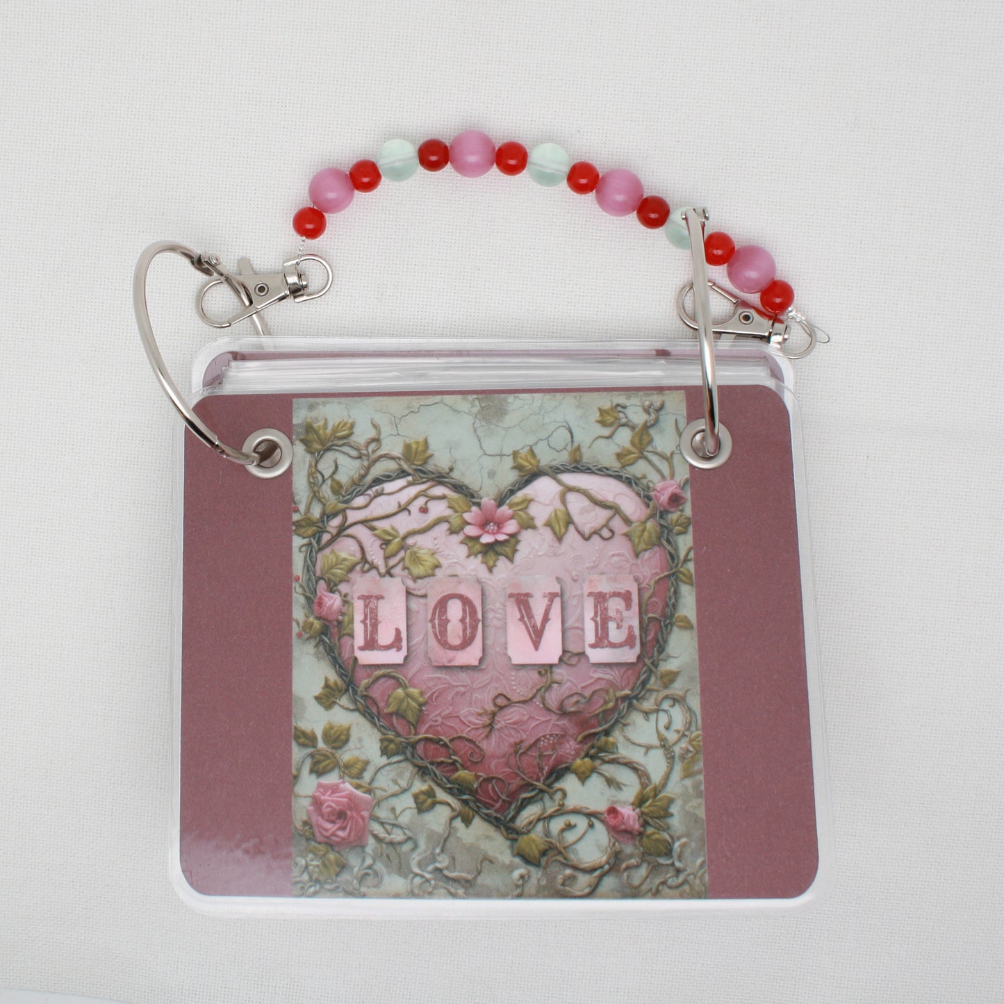 Valentine Love  Floss Bag Book