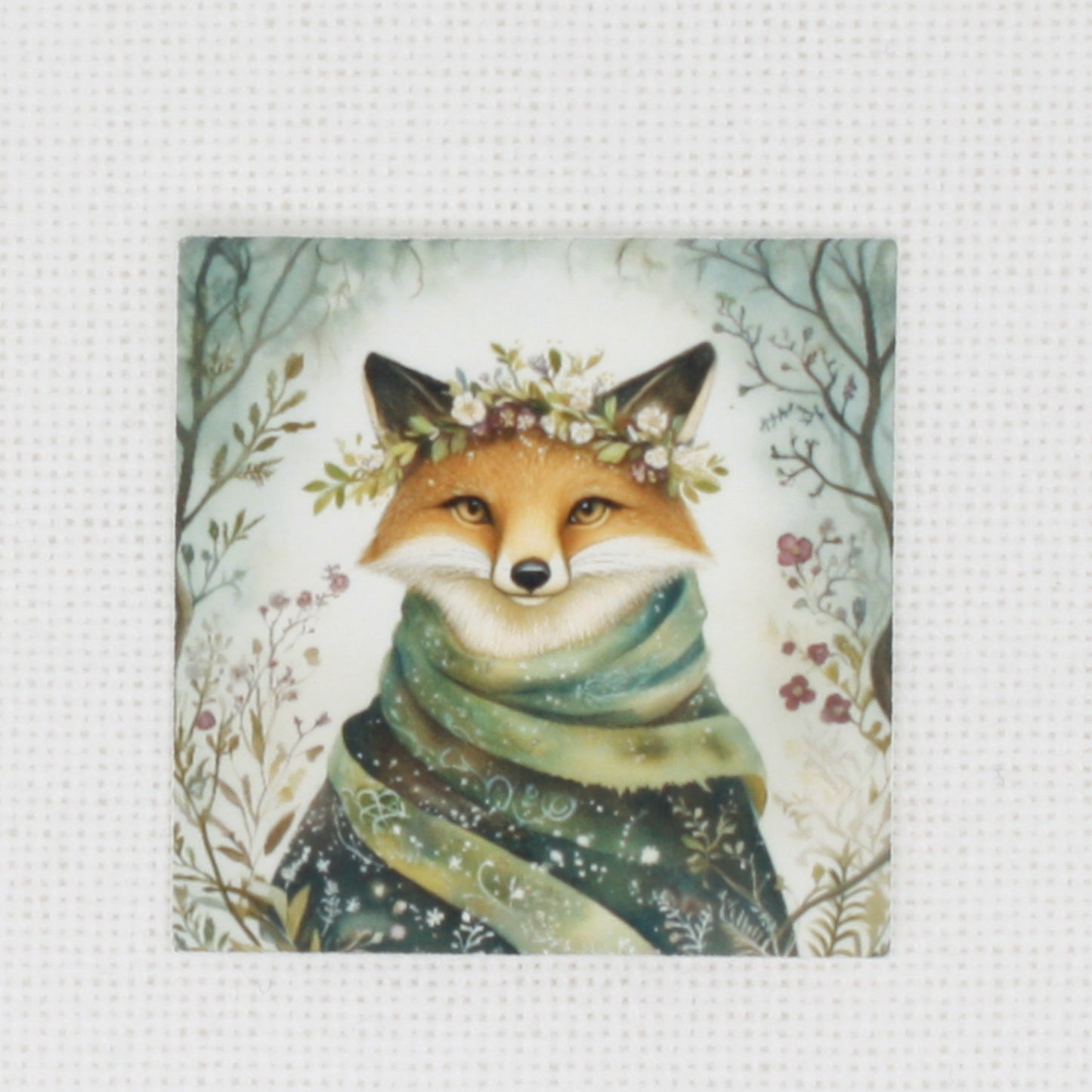 Winter Animals Fox Needle Minder