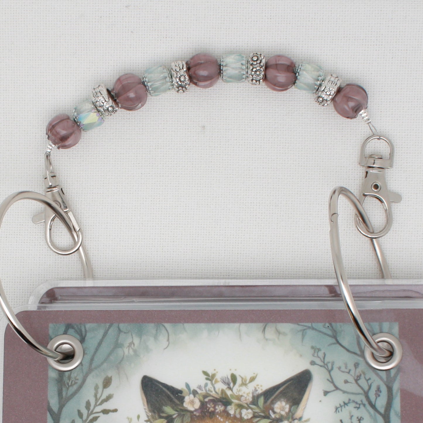 Winter Animals Fox  Floss Bag Book