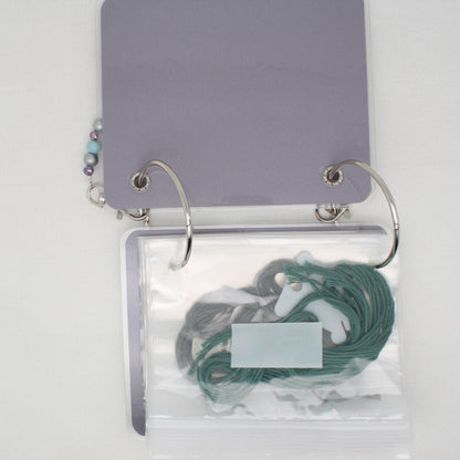 Winter Animals Raccoon  Floss Bag Book