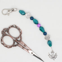 Thistle Flower Scissor Fob