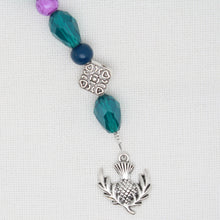 Thistle Flower Scissor Fob