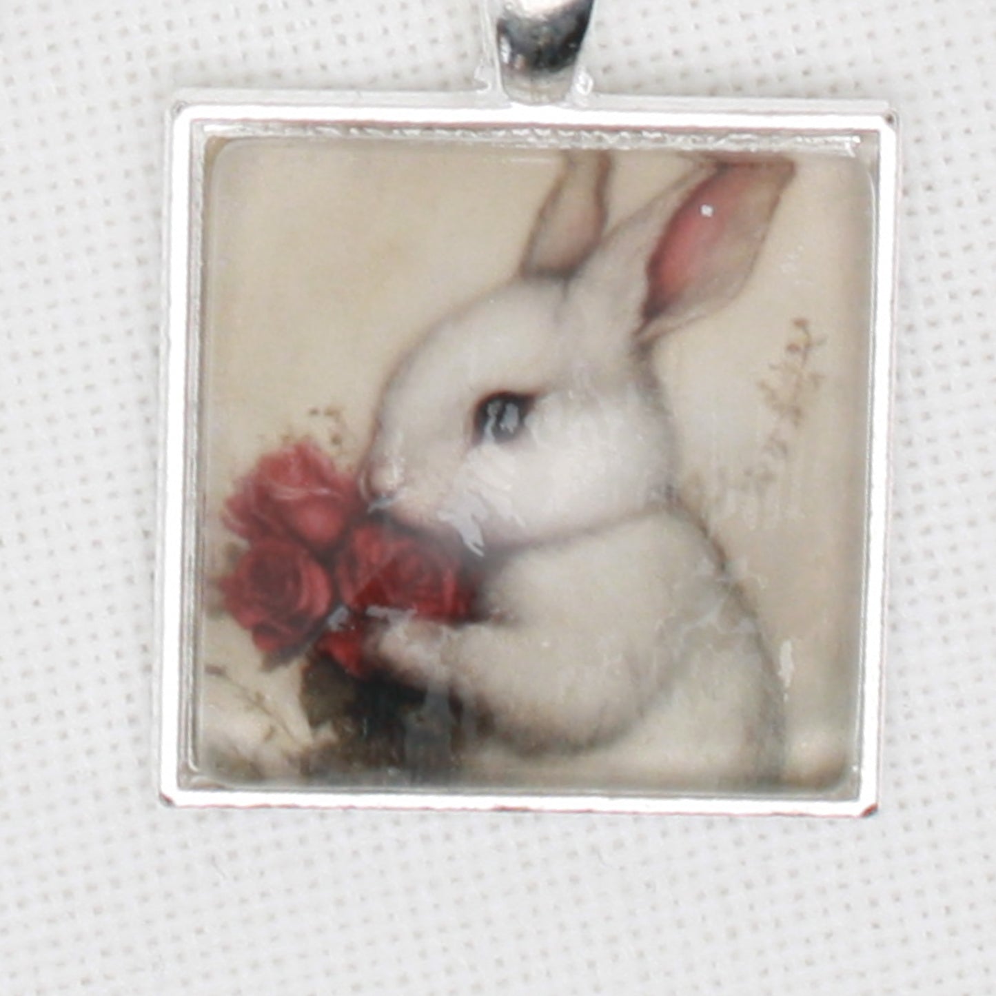 Valentine Bunny Floss Ring