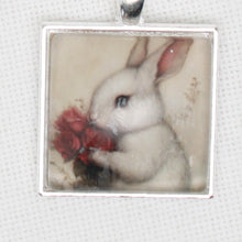Valentine Bunny Floss Ring