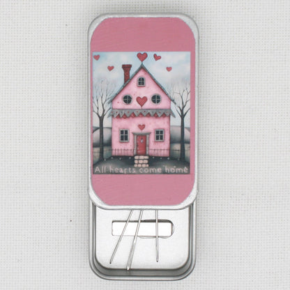 All Hearts Come Home  Needle Tin